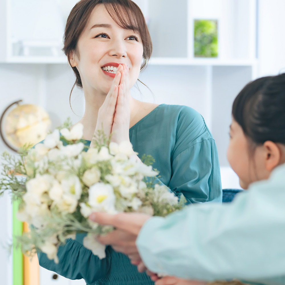 母の日にサプライズをしてお母さんを喜ばせたい